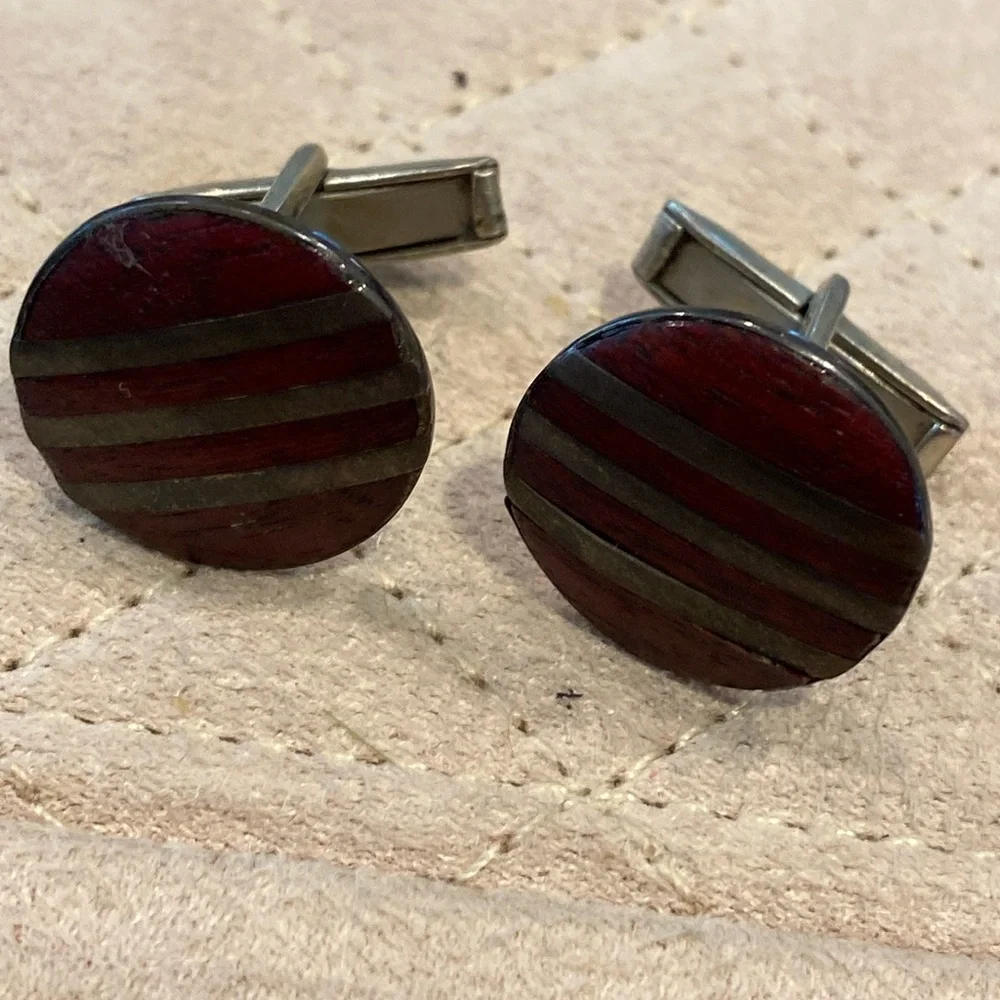 Vintage Round Cufflinks